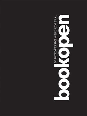 cover image of Bookopen, bo po trzydziestce wiele się zmienia